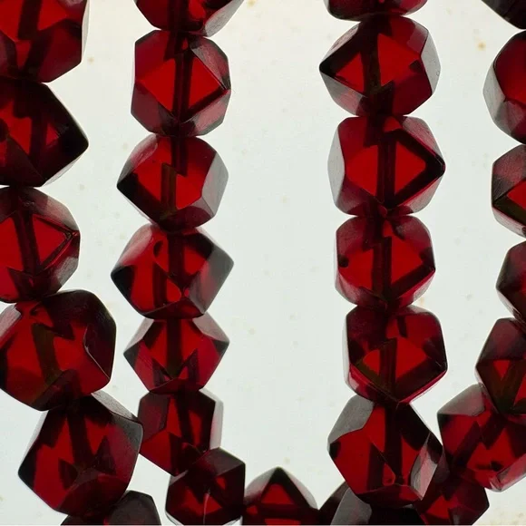 Vintage Amber Lucite Bakelite Gold filled Clasp Mid Century Modern - Picture 5 of 11